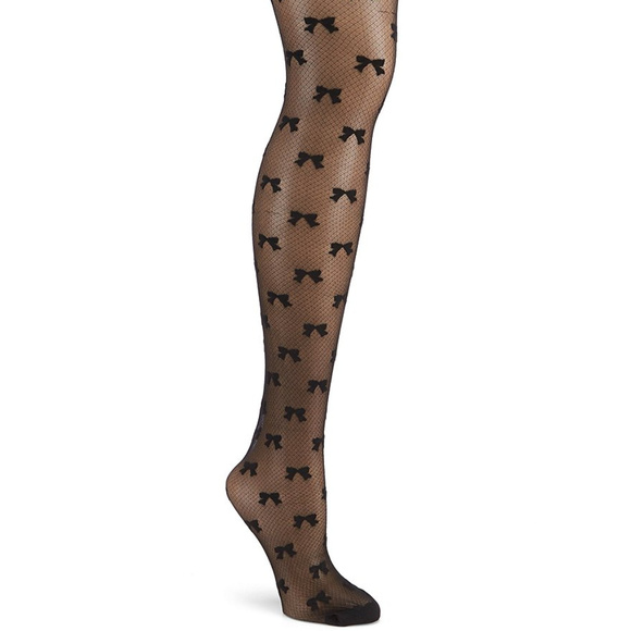 🆕️  kate spade new york Bow Fishnet tights - Picture 2 of 6
